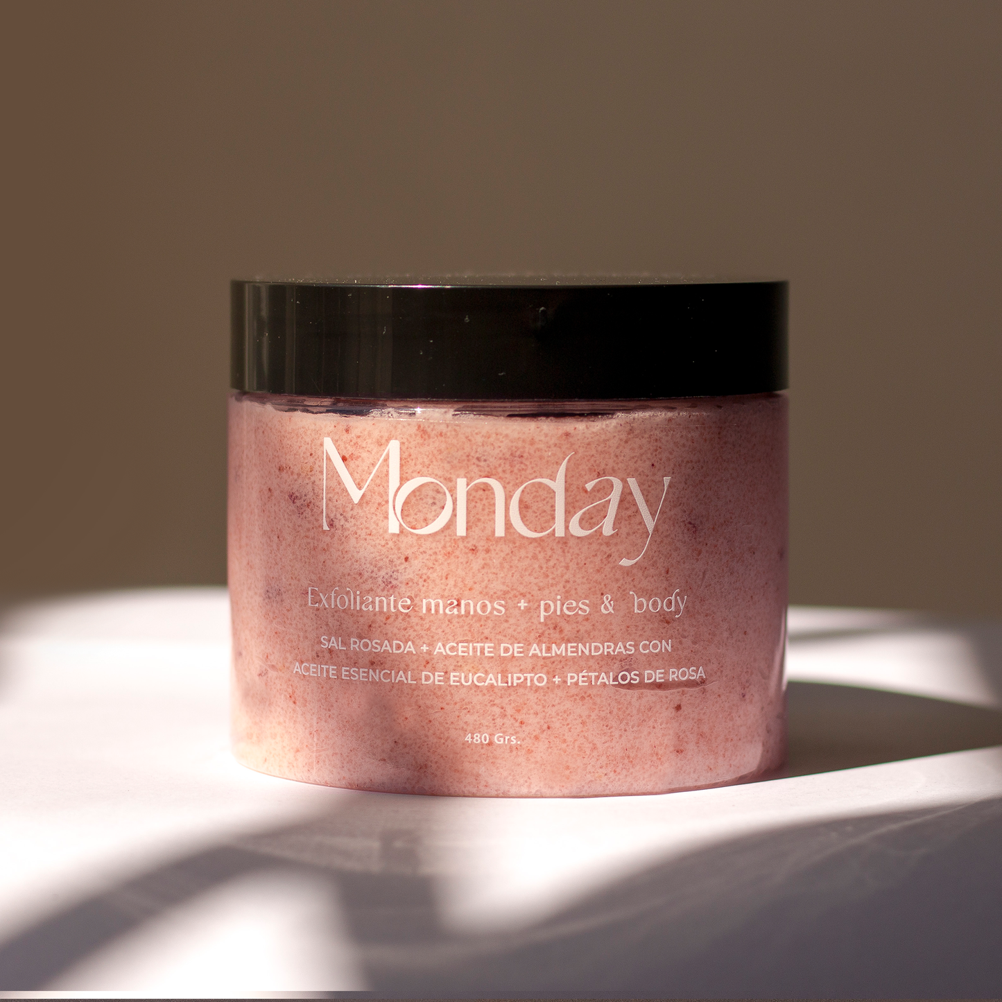 Exfoliante manos + pies & body (Sal rosada y Eucalipto)